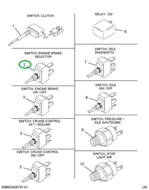 1673741C91 SWITCH TOGGLE