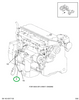 1673775C91 CABLE ASSY ENG OIL TEMP