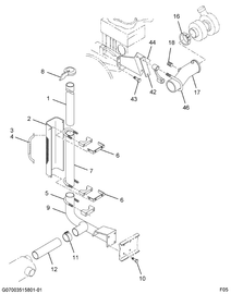 1674416C1 Bolt, Manifold M10 1.5 Mm X 50