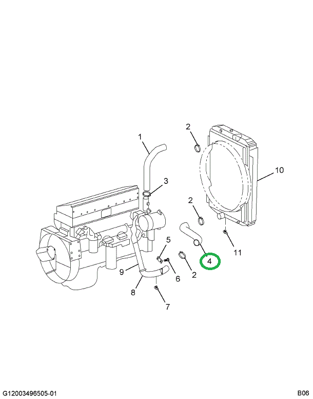 1674442C2 HOSE RAD OUTLET