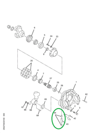1676176C1 Plug, Pin Hole Shift Fork