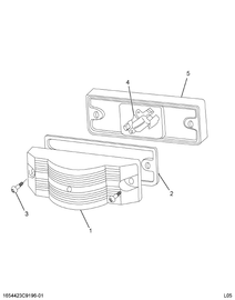 1676547C92 LIGHT ASSY SIDE TURN SEALED
