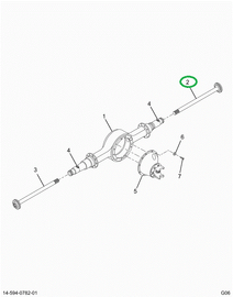 1677098C1 SHAFT AXLE