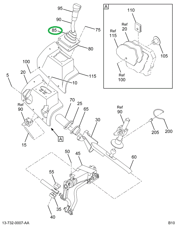 1677878C1 SEAL ASSY SHIFT LEVER