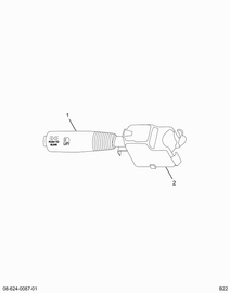 1677880C91 SWITCH T/S DIMMER & COURTESY