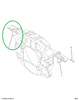 1680023C2 Bracket, Rear Engine, Rear