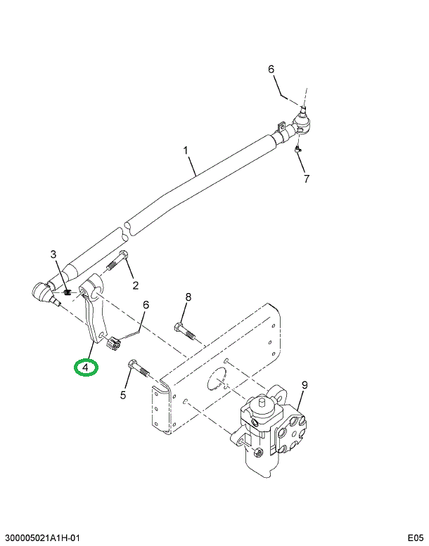 1680181C1 ARM STRG GEAR