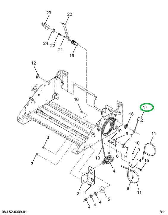 1680503C3 INSULATR,CAP TERMINAL JMP STAR