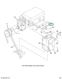 1680669C2 BRACKET ASSY FREON COMPR MTG