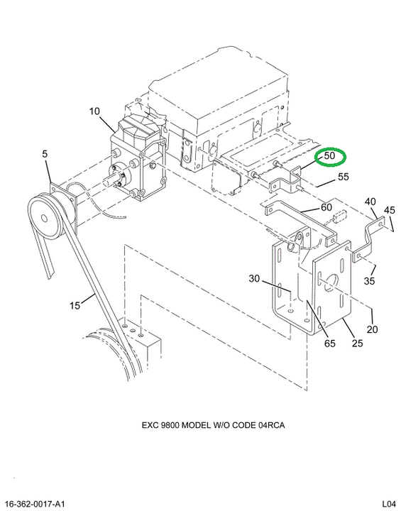 1680669C2 BRACKET ASSY FREON COMPR MTG