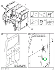 1680764C2 ROD DOOR LOCK CONT OTR RH