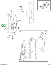 1680765C2 ROD DOOR CONTROL INR LH