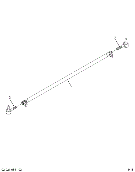 1680772C91 ROD ASM-FRT AXLE 02ADH-J-K