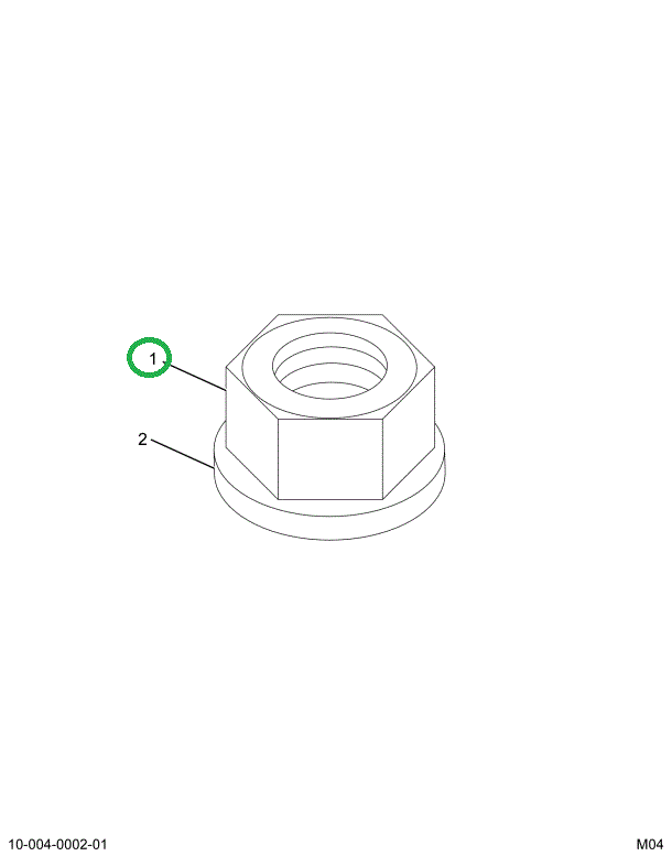 1680871C1 NUT SPL 1/2-20 SELF ALIGN