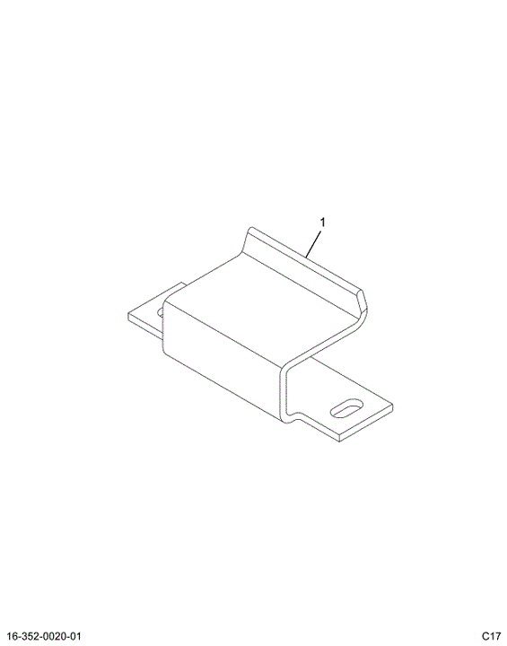 1680887C1 CATCH LUGG DOOR LOCK