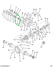 1681815C91 Gear Set, Ring And Pinion Diff
