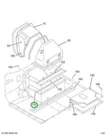 1682063C2 INSULATR,INSULATOR CAB PNL XMZ