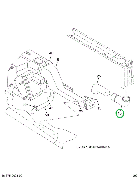 1682631C1 DUCT AIR COND UPR