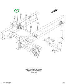 1682699C1 SPACER TORQUE ROD
