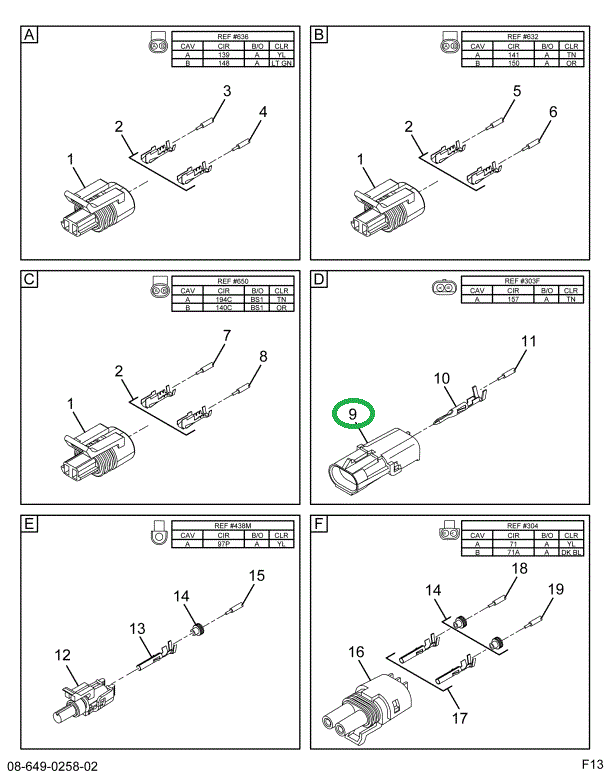 1684260C1 CONNECTR,CONNECTOR PIN 2-WAY F