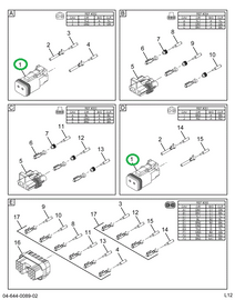 1684261C1 CONNECTR,CONNECTOR CABLE 2-WAY