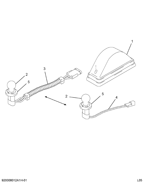 1685210C91 LIGHT TURN SIGNAL