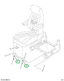 1685444C1 RETAINER SEAT CUSHION ADJUSTER