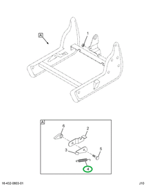 1685463C1 SPRING SEAT ADJUSTER ISOL LOCK