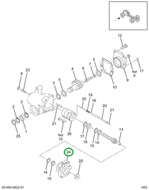 1685487C91 Housing, Valve