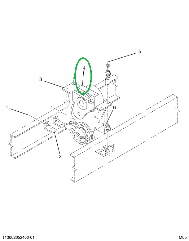 1686298C91 Case, Transfer, W/ Gears 13tjj