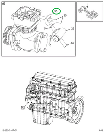 1686702C1 ADAPTER GOVERNOR MTG