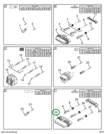 1687789C1 CONNECTR,CONNECTOR CABLE 5-WAY