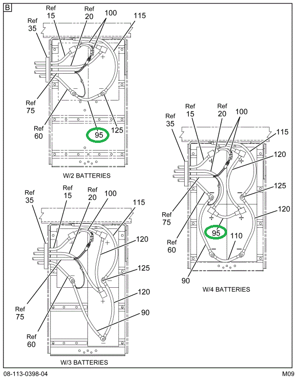 1687843C91 CABLE BATTERY AS FOUND IN CABL