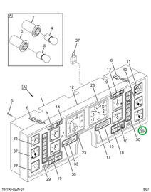 1690268C1 GAUGE RR AXL OIL TEMP RCVR ENG