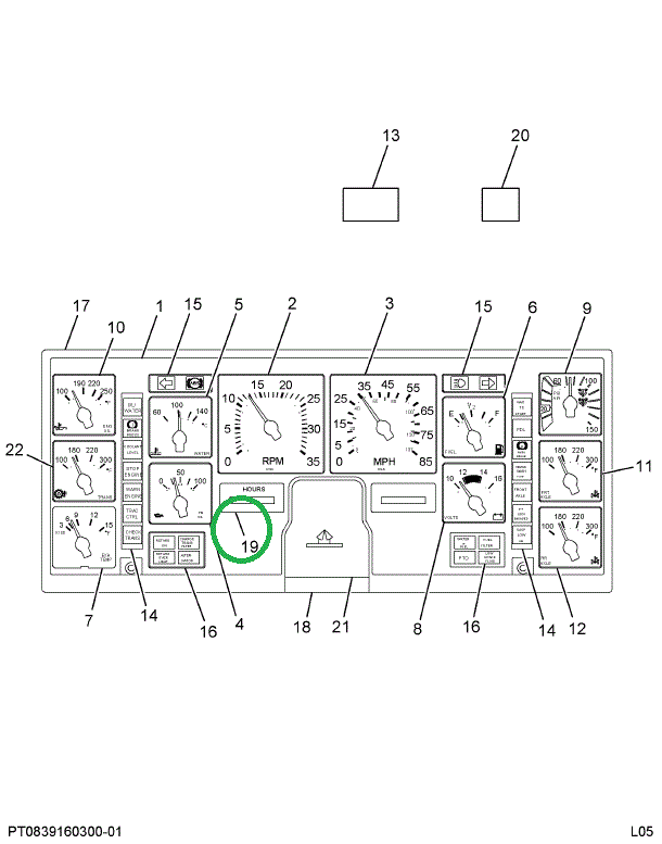 1690289C1 Product Graphic, Metric Odomet