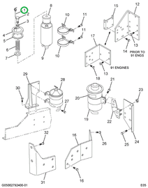 1691123C91 CAP FILLER W/GASKET