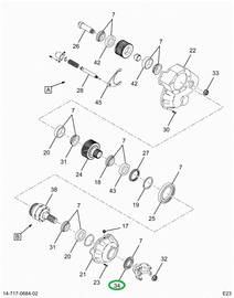 1691146C2 SEAL-PIN GEAR BRG CAGE