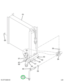 1691470C91 TUBE ASSY TO EXP VALVE