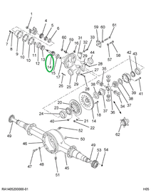 1691616C91 Gear Set, Differential, Single