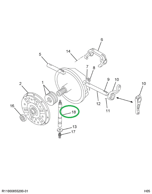 1693008C1 Hose Assembly- Flexible Grease