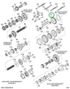1693031C1 Gear, 5th/10th Speed, Transmis