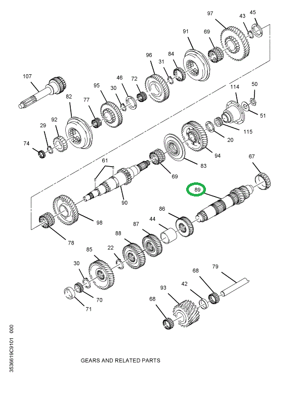 1693047C1 SHAFT TRANS COUNTER