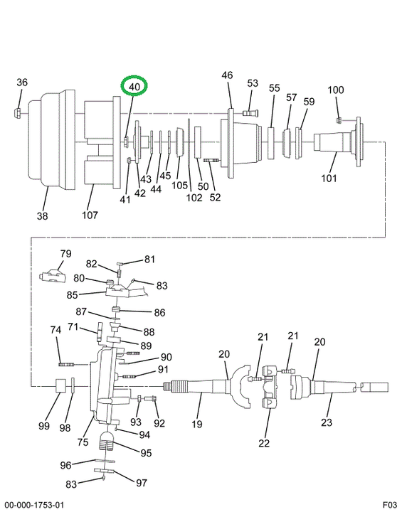 1693246C1 NUT WHL BRG ADJ OUTER