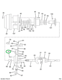 1693258C1 STUD KNUCKLE TO HSG