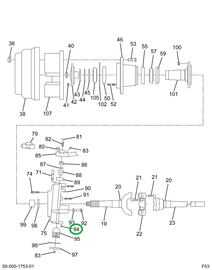 1693271C1 PIN RETAINING LWR K/P L/WASHER