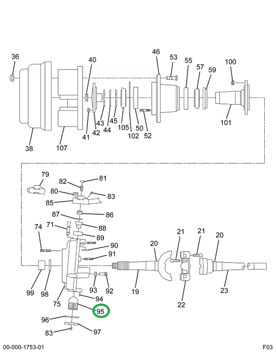 1693272C1 BALL STUD LWR K/P