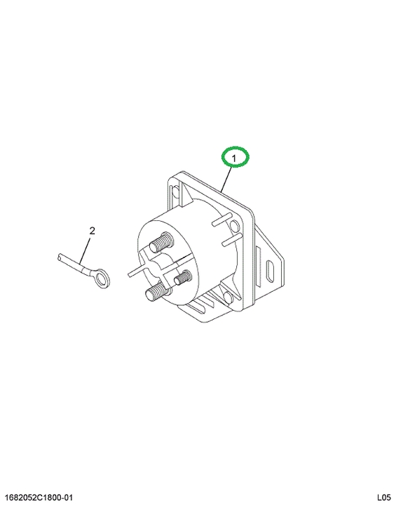 1693479C91 SWITCH MAGNETIC 12V