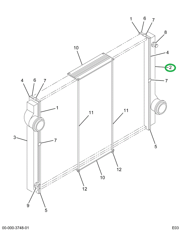 1693633C1 TANK RADIATOR