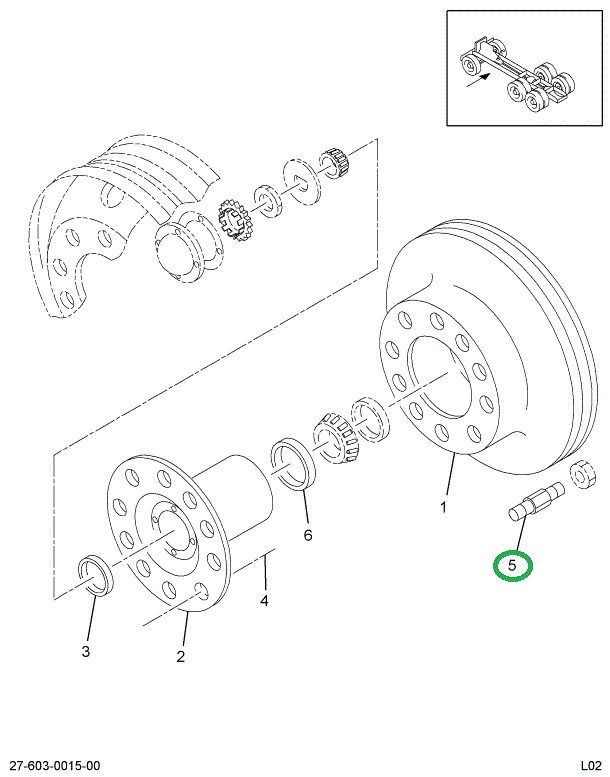 1693864C1 WASHER FLT SPL ROTOR MTG