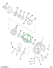1694475C91 Gear Set, Ring And Pinion Diff